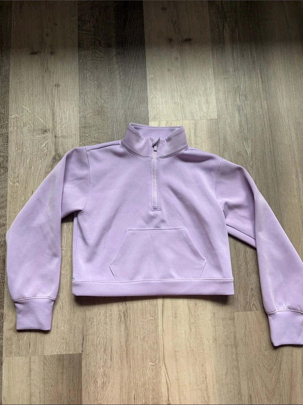 all in motion Lavender Half-Zip Pullover
